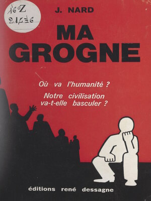 cover image of Ma grogne